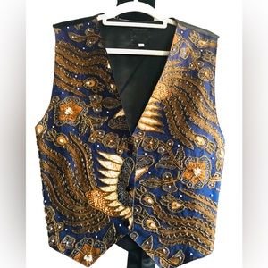 Tan-Cho Beaded Vest